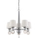 Astoria LED 23.25 inch Chrome Chandelier Ceiling Light