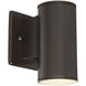 Barrow LED 6 inch Oil Rubbed Bronze Outdoor Wall Lantern
