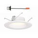 EnviroLite Integrated LED White Baffle