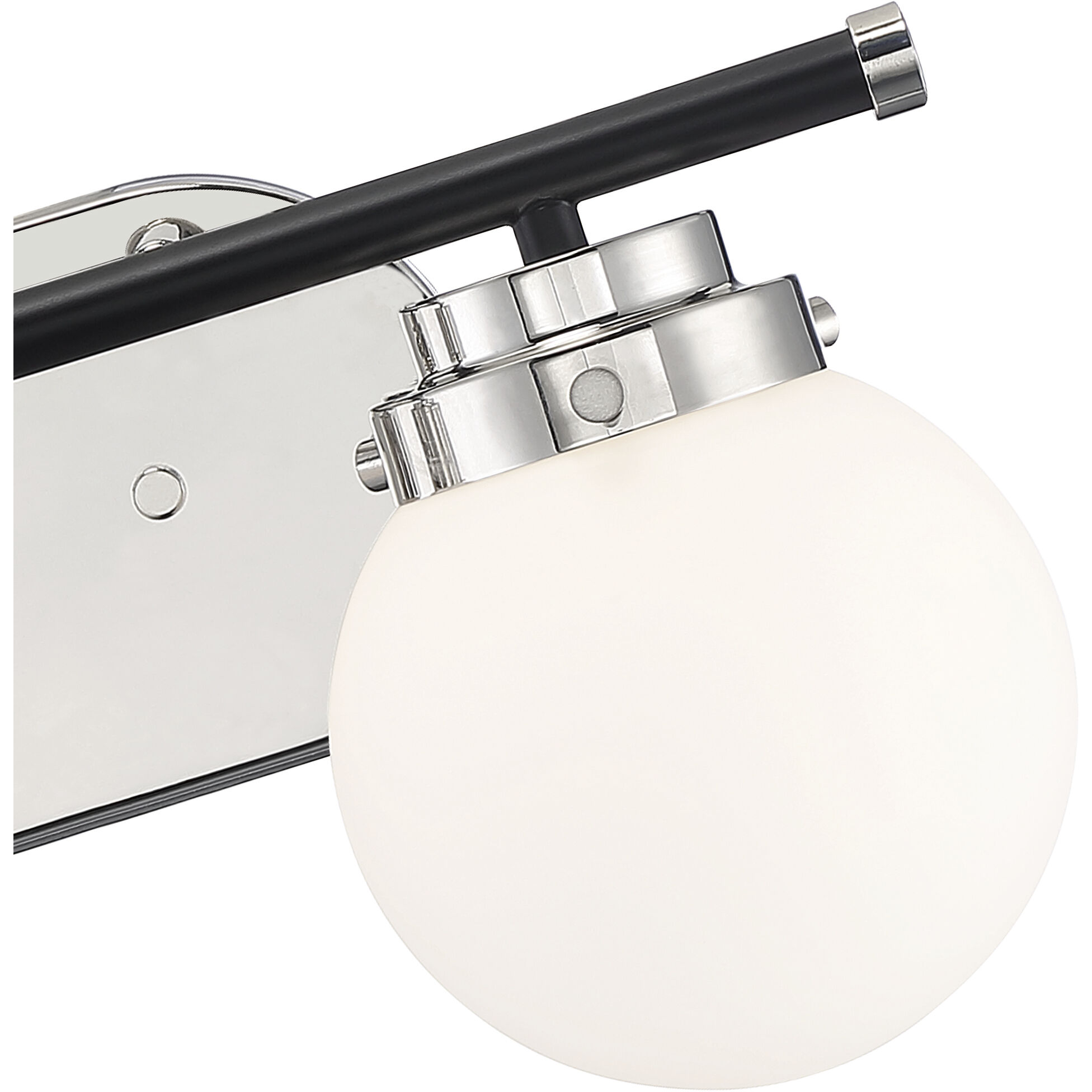 Elle 2 Light 15 inch Polished Nickel Vanity Light Wall Light