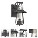 Stonyridge 1 Light 13 inch Satin Bronze Outdoor Wall Lantern