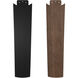 Astrea 52 inch Matte Black with Reversible Matte Black/Sepia Brown Blades Smart Color Fan