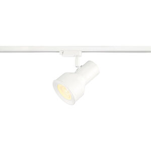 DF Pro Plus 1 Light 120V Solid White Track Head Ceiling Light in Large