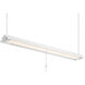 EnviroLite LED 48 inch White Shop Light Ceiling Light