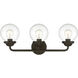 Knoll 3 Light 24.00 inch Bathroom Vanity Light