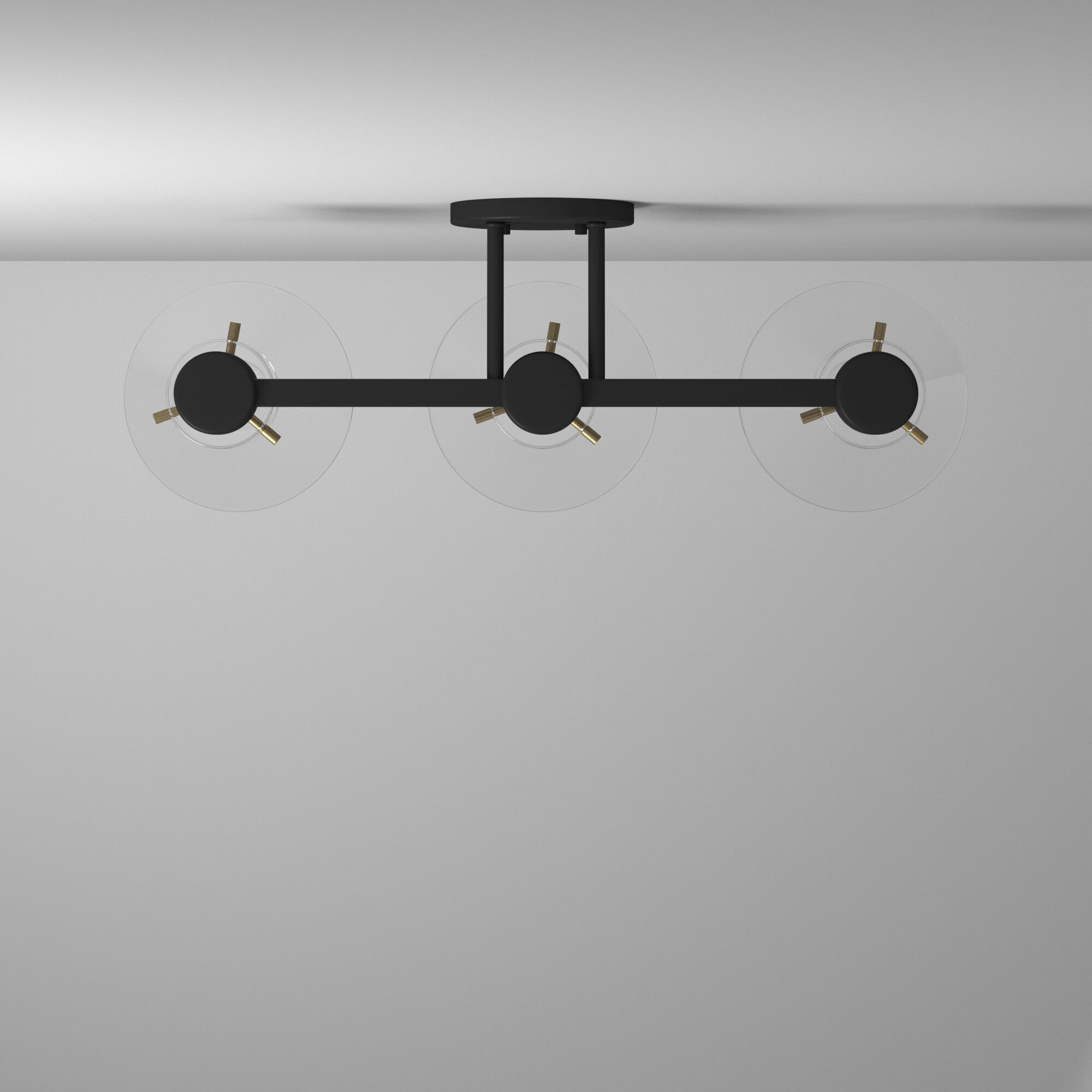 Willow Creek 3 Light 25 inch Matte Black Bath Bar Wall Light