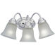 Value 3 Light 16.5 inch Chrome Bath Vanity Wall Light