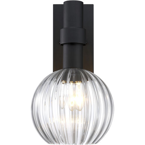 Fernwood LED 16 inch Black Outdoor Wall Sconce