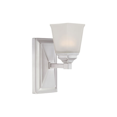 Trenton LED 5 inch Satin Platinum Wall Sconce Wall Light