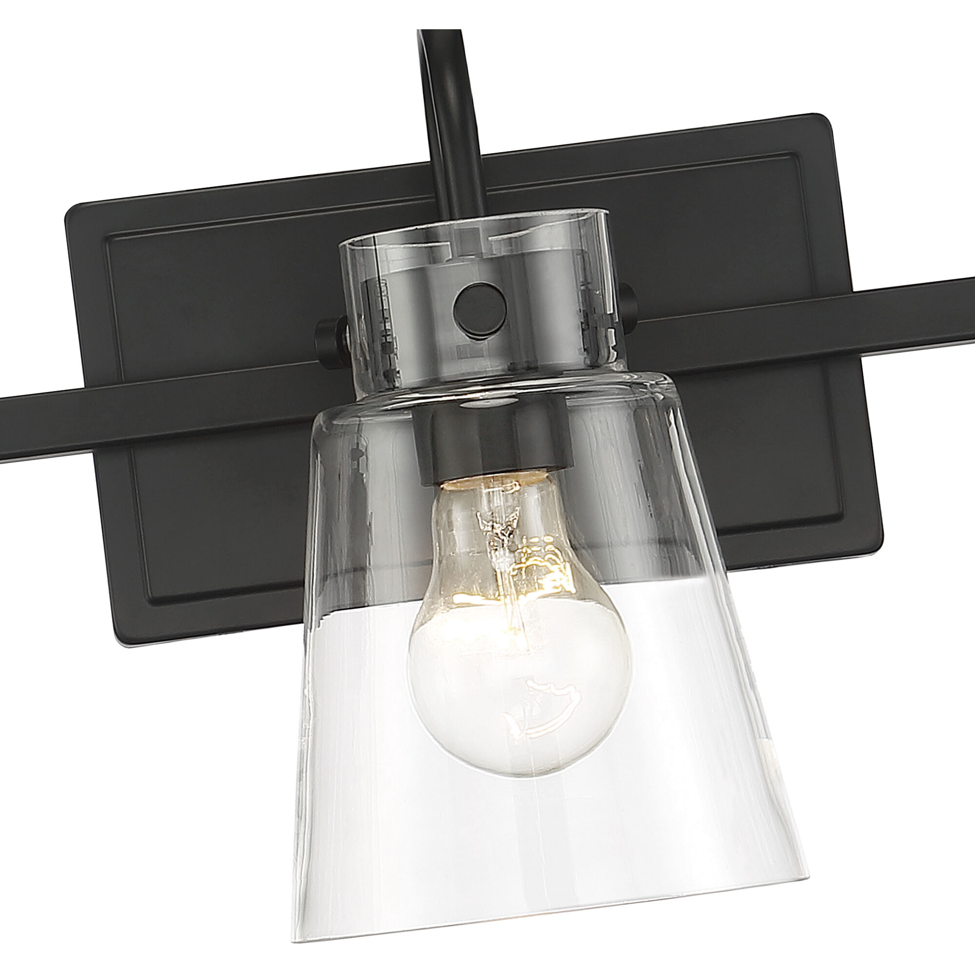 Inwood 3 Light 24 inch Matte Black Vanity Light Wall Light