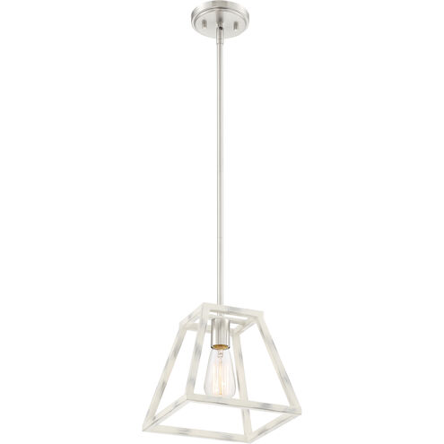 Rhode 1 Light 9.25 inch Coastal Weathered White Mini Pendant Ceiling Light
