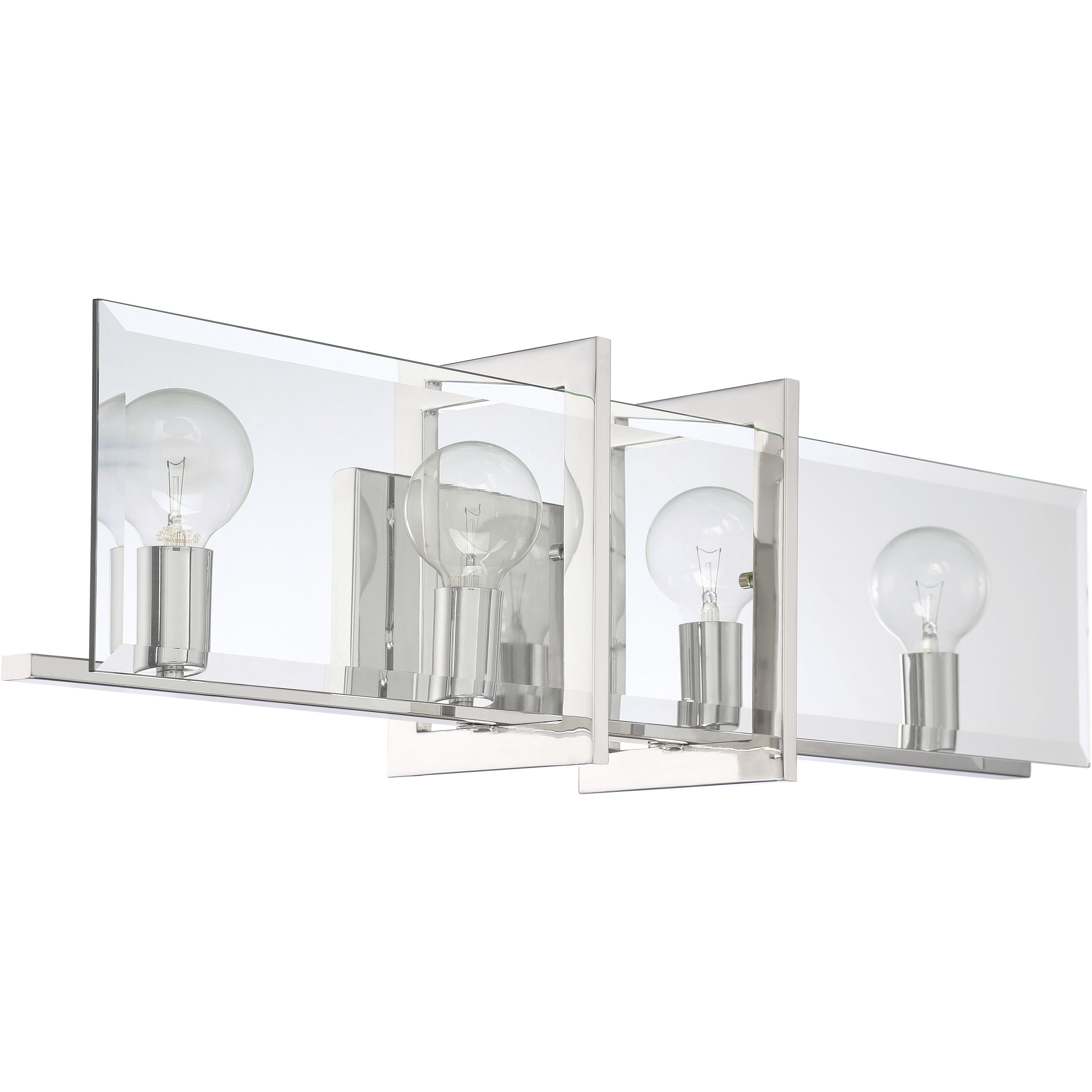 Ethan 4 Light 32.25 inch Polished Nickel Bath Light Wall Light