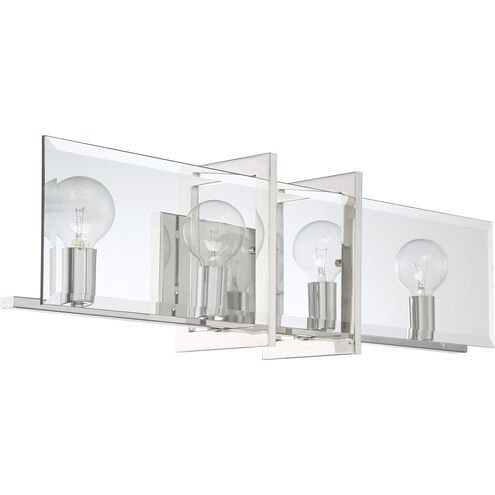 Ethan 4 Light 32.25 inch Polished Nickel Bath Light Wall Light