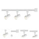 EnviroLite 3 Light 120 White Track Kit Ceiling Light, Small Step