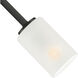 Carmine 1 Light 5 inch Matte Black Pendant Ceiling Light