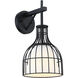 Evensong Wall Sconce Wall Light in Matte Black