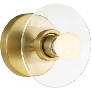 Litto 1 Light 6 inch Brushed Gold Wall Sconce Wall Light