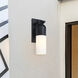 Ever Spring LED 22 inch Black Outdoor Wall Sconce
