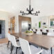 Skye 12 Light 35.5 inch Matte Black Chandelier Ceiling Light