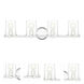 Matteson 4 Light 33.75 inch Chrome Bath Bar Wall Light