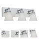 Hudson 3 Light 22 inch Chrome Bath Bar Wall Light