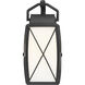 Fairlington 1 Light 13 inch Black Outdoor Wall Lantern
