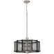 Baxter 5 Light 21.25 inch Weathered Iron Chandelier Ceiling Light