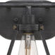 Wicker Park 3 Light 24.25 inch Weathered Pewter Bath Bar Wall Light