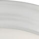 Tap 2 Light 14 inch Matte White Flush Mount Ceiling Light