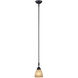Apollo 1 Light 5 inch Oil Rubbed Bronze Mini Pendant Ceiling Light