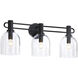 Astra LED 24 inch Matte Black Vanity Wall Light