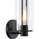 Skylar 1 Light 5.25 inch Matte Black Wall Sconce Wall Light