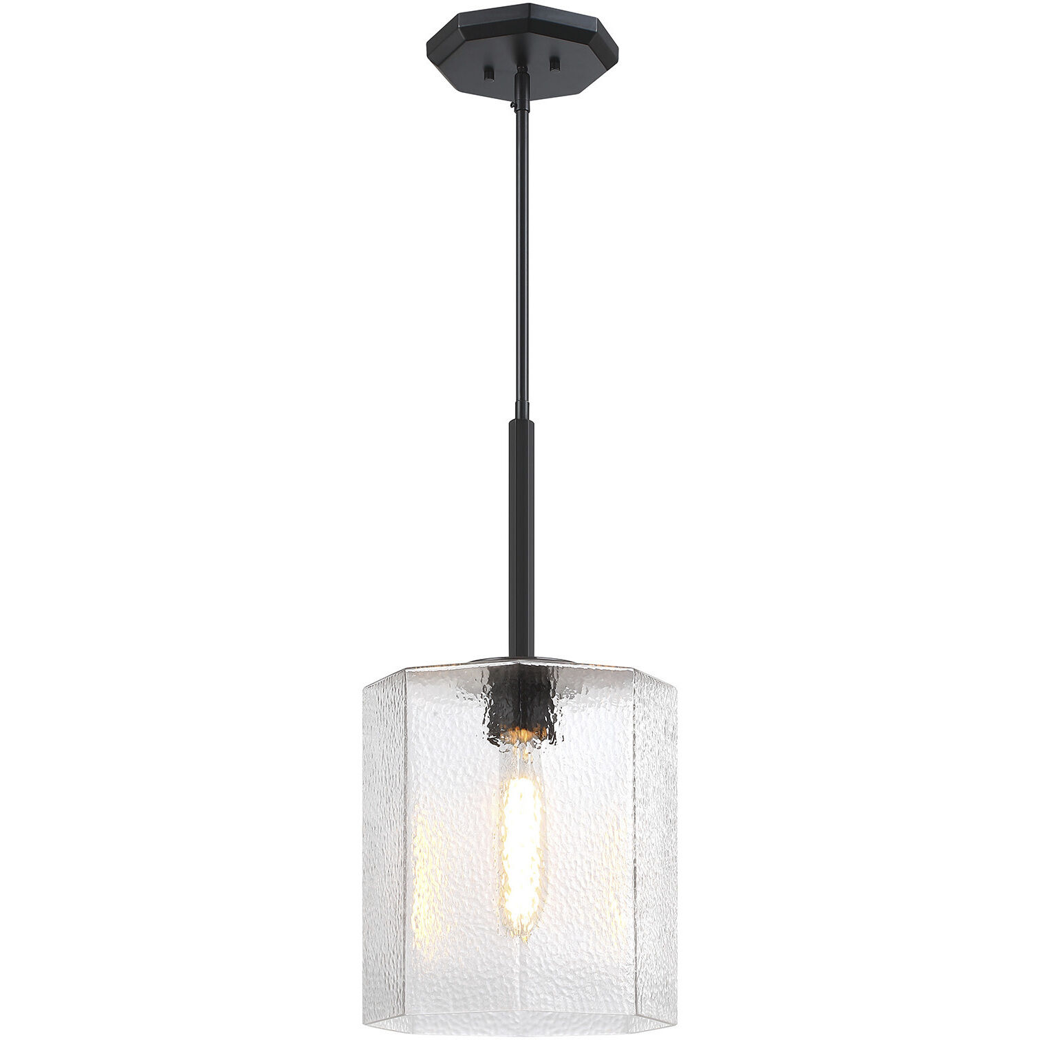Haven LED 10 inch Matte Black Pendant Ceiling Light
