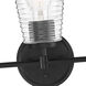 Ingo 3 Light 24 inch Matte Black Vanity Light Wall Light