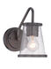 Darby 1 Light 5.5 inch Weathered Iron Wall Sconce Wall Light