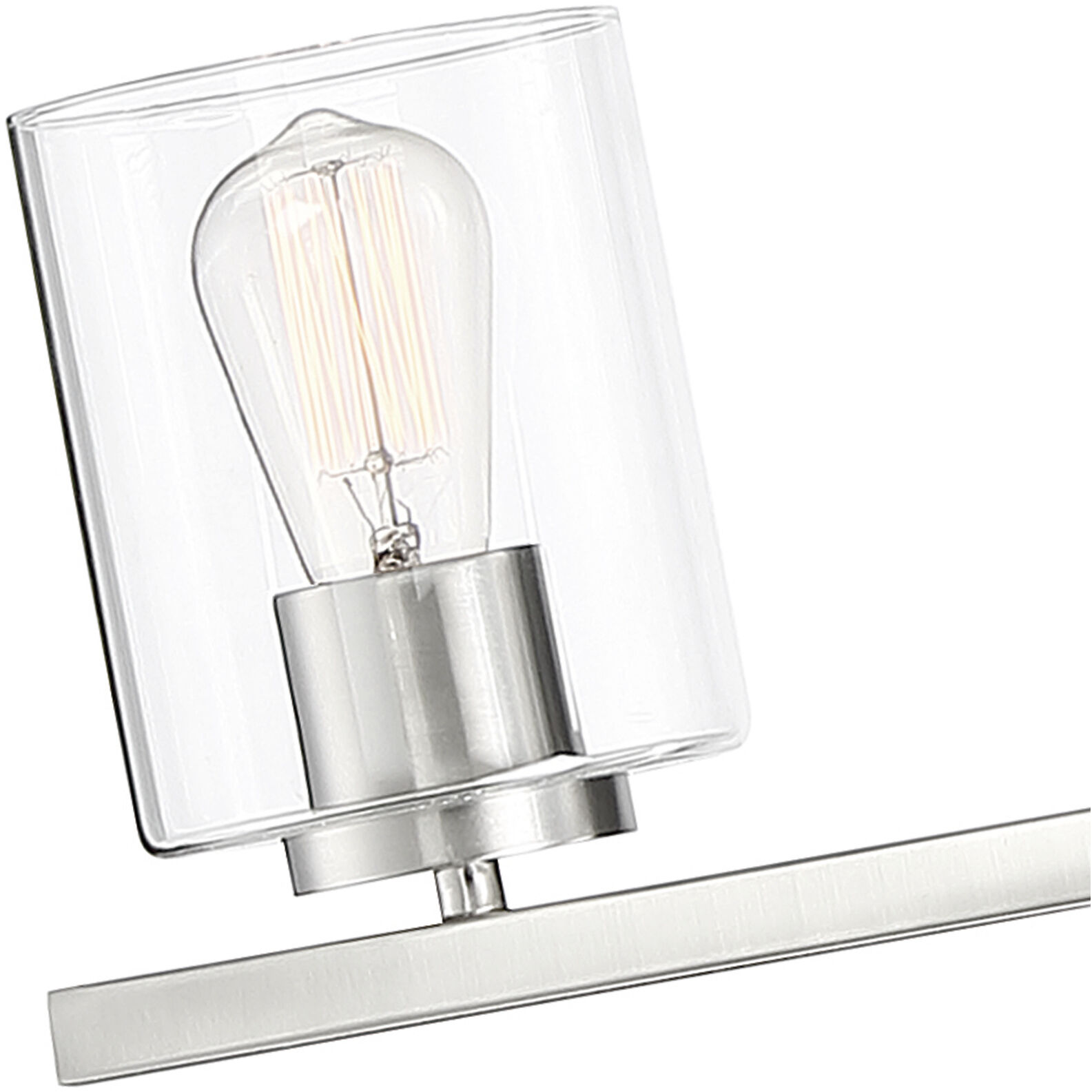 Liam 5 Light 42.75 inch Satin Platinum Island Ceiling Light