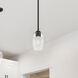 Summer Jazz 1 Light 5.5 inch Matte Black Pendant Ceiling Light