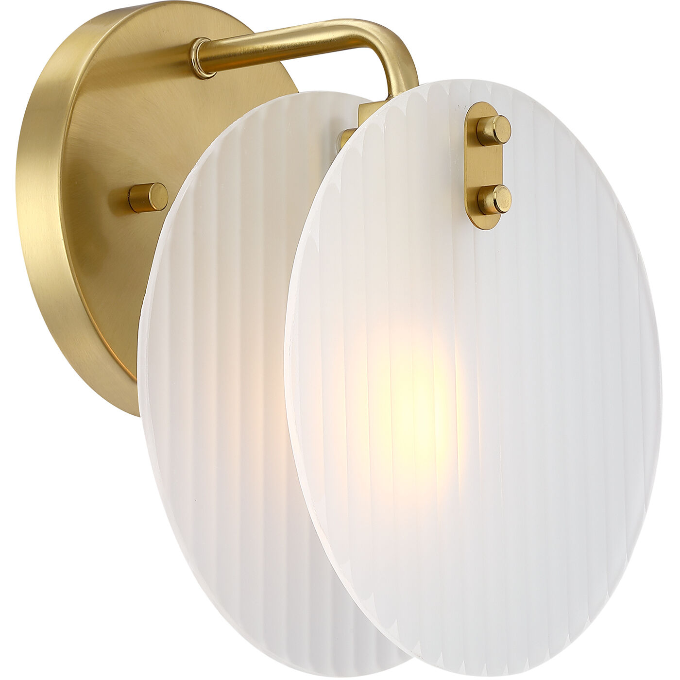 Sky Fall 1 Light 8 inch Brushed Gold Wall Sconce Wall Light