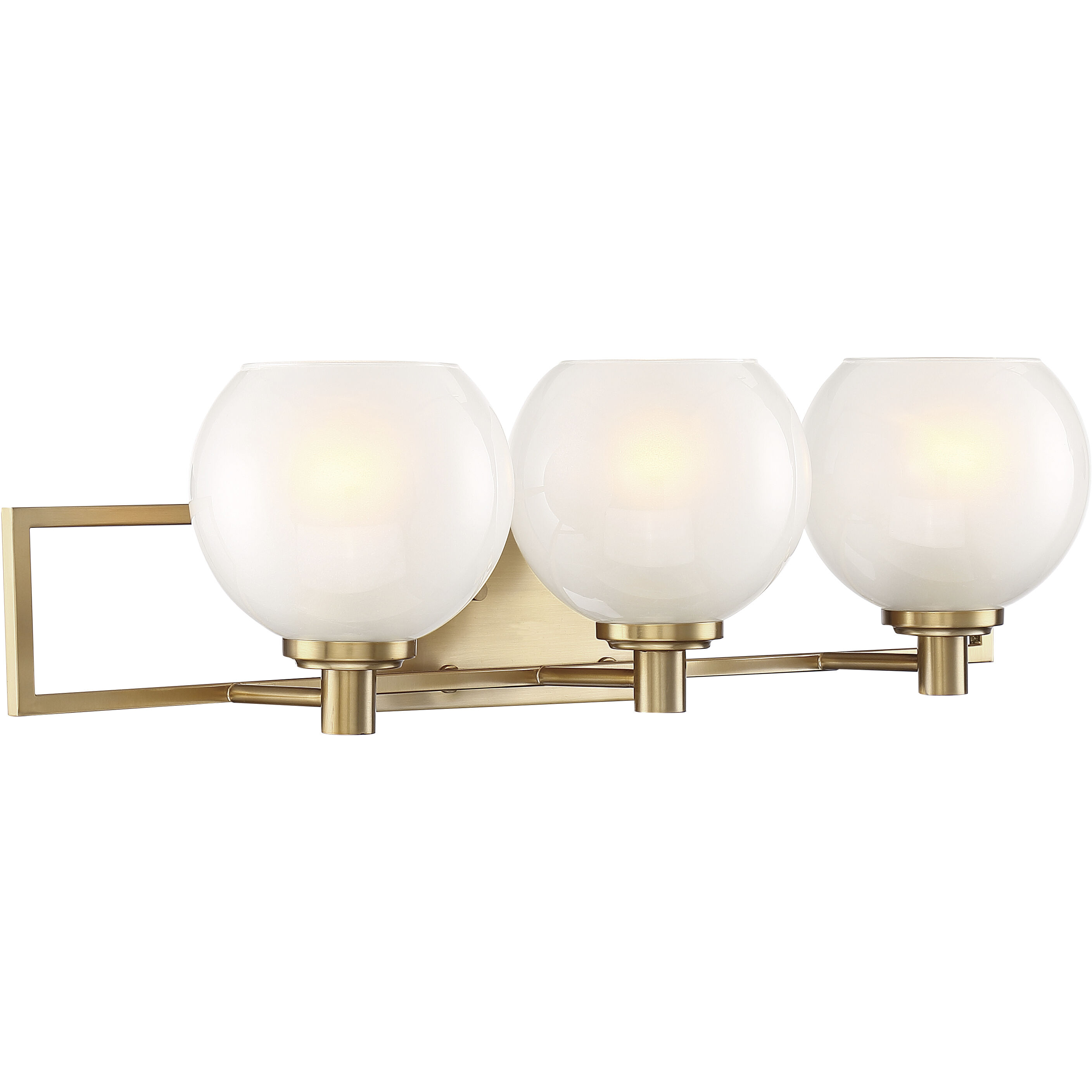 Cowen 3 Light 24 inch Brushed Gold Bath Light Wall Light