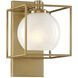 Cowen 1 Light 7 inch Brushed Gold Wall Sconce Wall Light