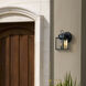 Basic Porch 1 Light 8 inch Black Outdoor Wall Lantern
