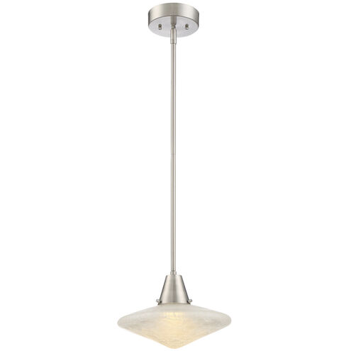 Aida LED 11 inch Satin Platinum Pendant Ceiling Light
