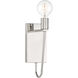 Ravella 1 Light 4.5 inch Polished Nickel Wall Sconce Wall Light