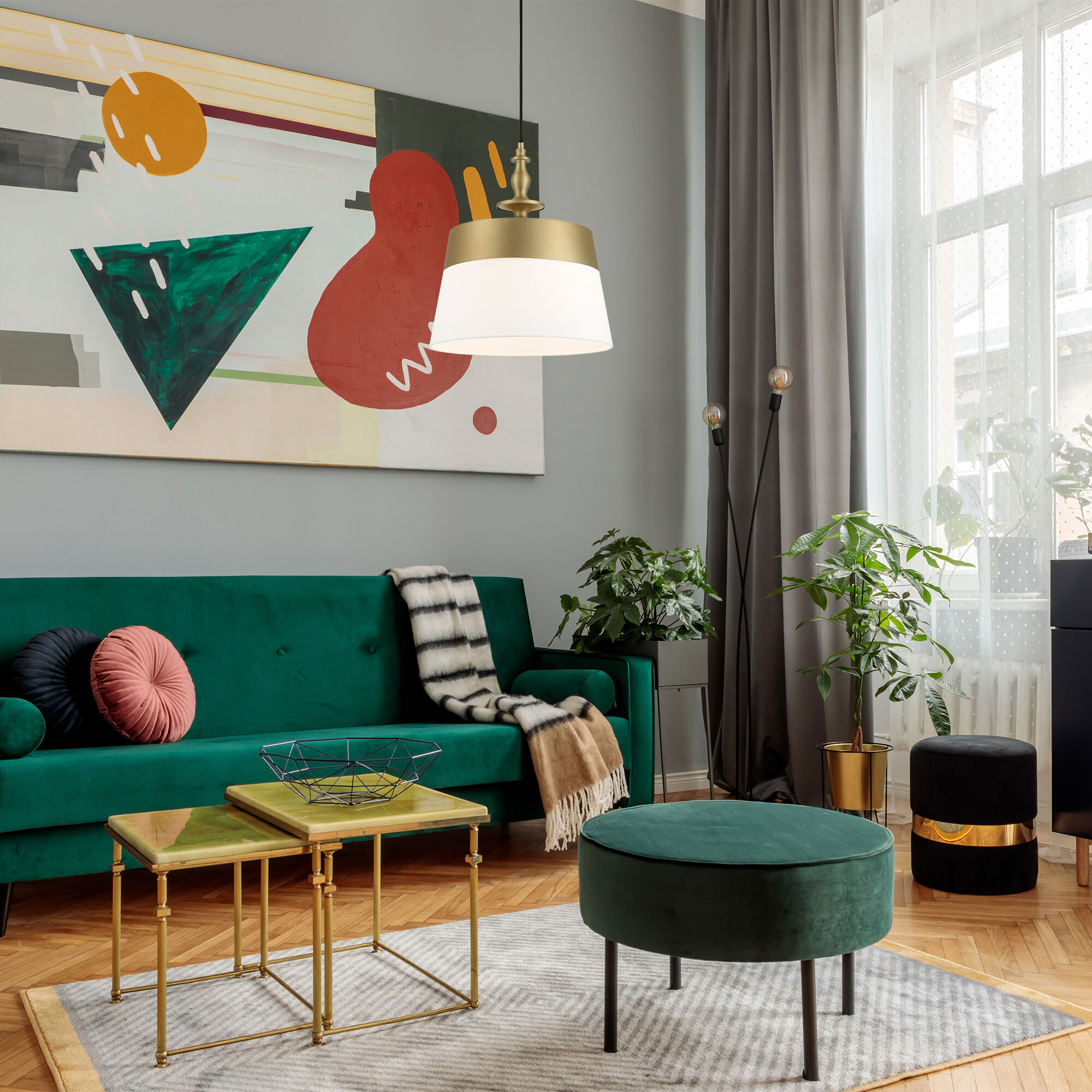 Ava pendant light top