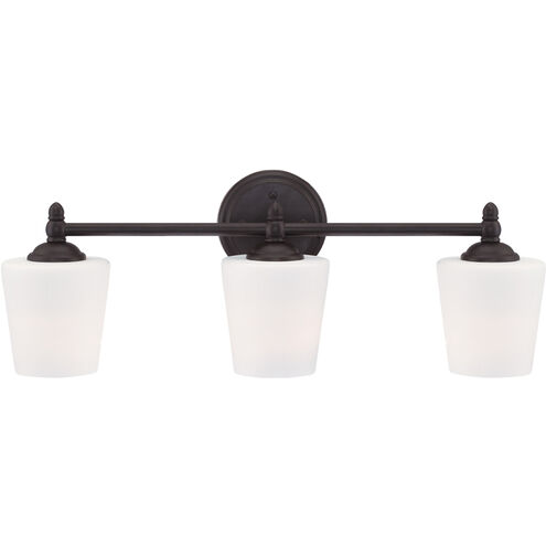 Darcy 3 Light 25 inch Oil Rubbed Bronze Bath Bar Wall Light