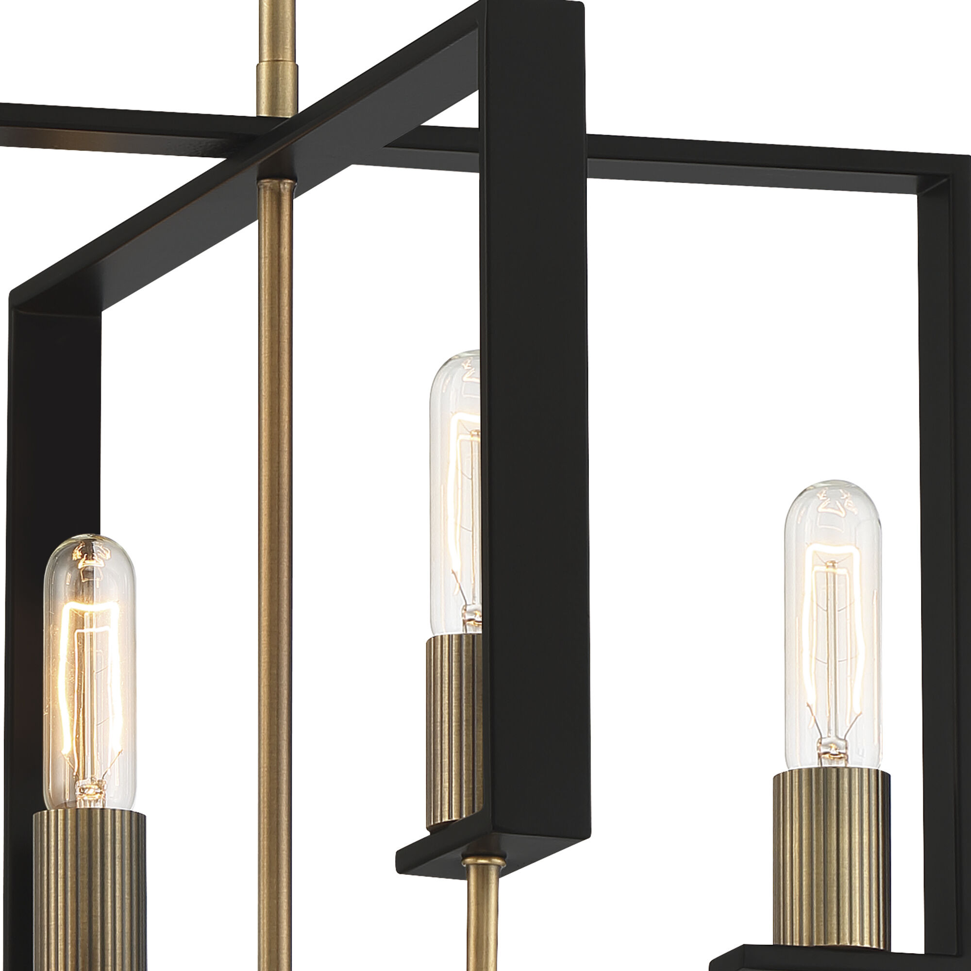 Chicago PM 4 Light 18 inch Old Satin Brass Chandelier Ceiling Light