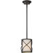 Avara 1 Light 6 inch Oil Rubbed Bronze Mini Pendant Ceiling Light