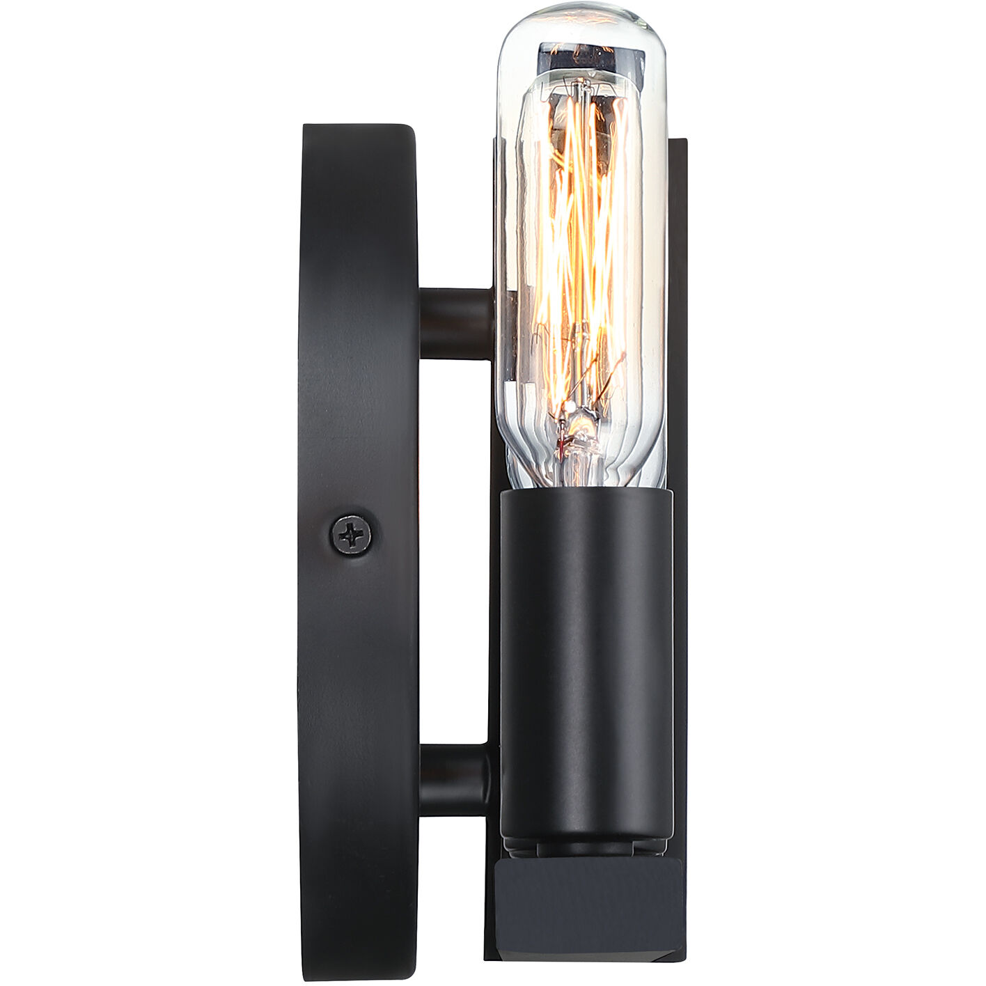 Skye 6 Light 27.5 inch Matte Black Vanity Light Wall Light