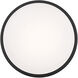 EnviroLite LED 14 inch Matte Black Flush Mount Ceiling Light