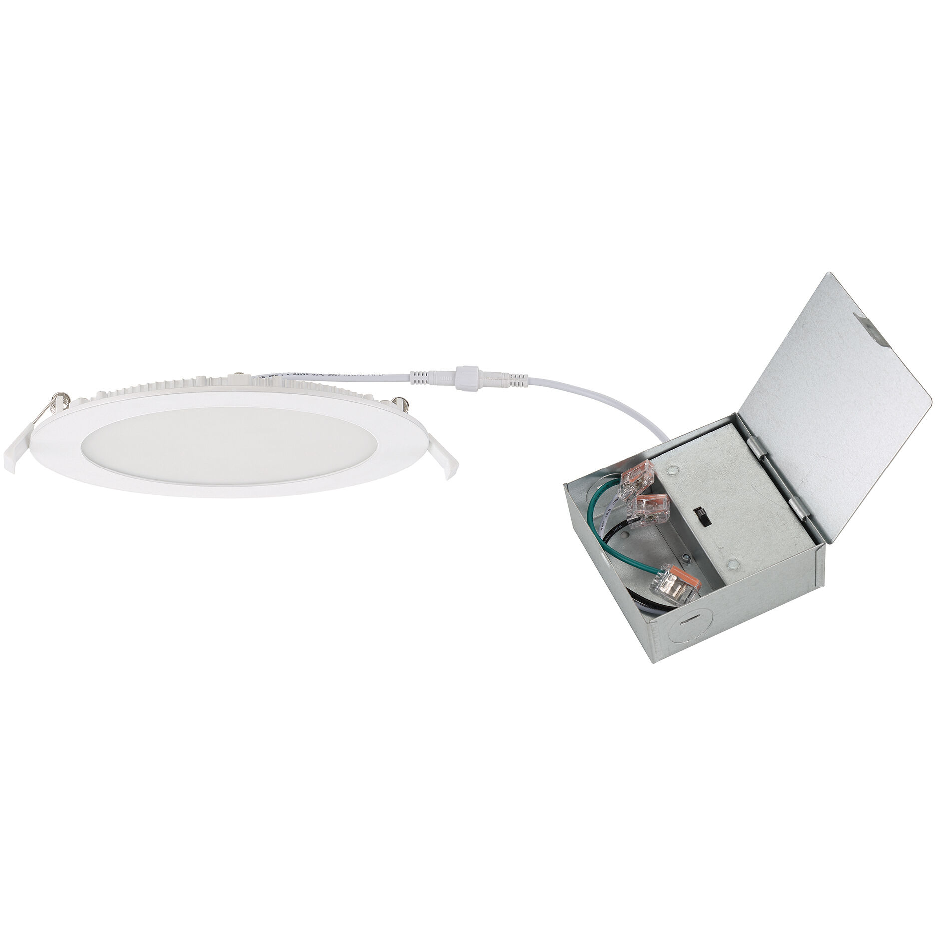 EnviroLite LED 6.85 inch White Slim Panel Downlight Ceiling Light